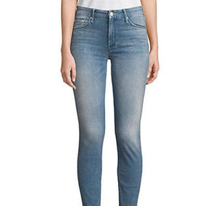 MOTHER Frayed Ankle Length Jeans